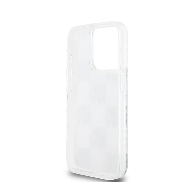 DKNY Liquid Glitter Multilogo - Case for iPhone 15 Pro (white) - 7