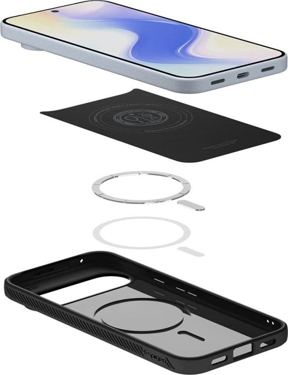 Spigen Liquid Air Mag MagSafe - Case for Google Pixel 10 / 10 Pro (Matte Black) - 10