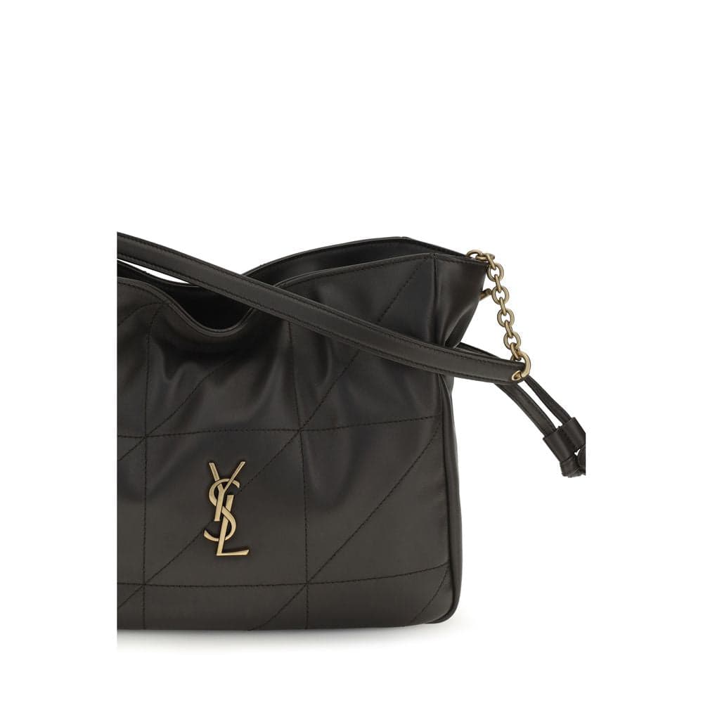 Saint Laurent Black Lamb Ovis Aries Clutch Bag - 4