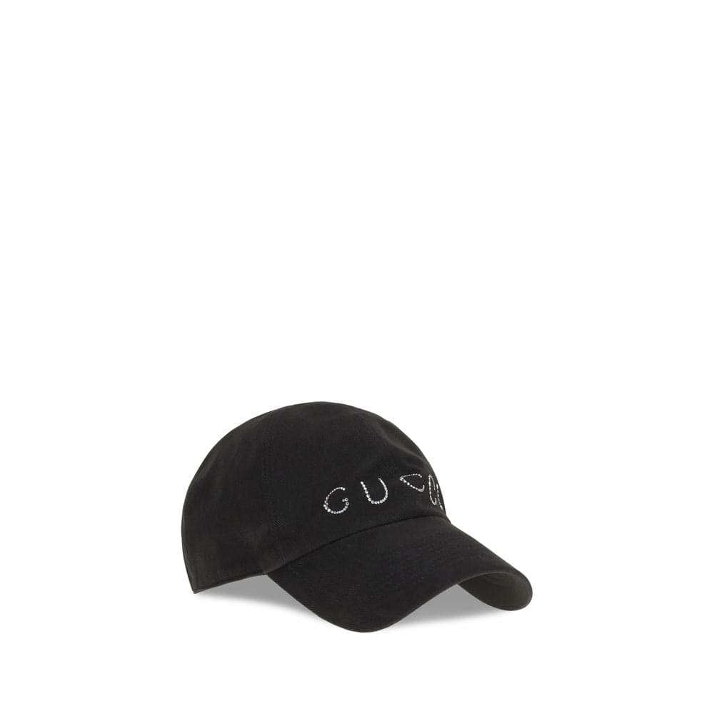 Gucci Black Cotton Cap (Baseball Hat) - 2