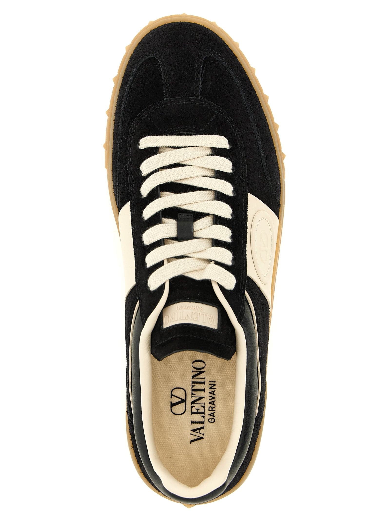 Valentino Garavani Multicolor Calfskin Low Top Sneakers - 4