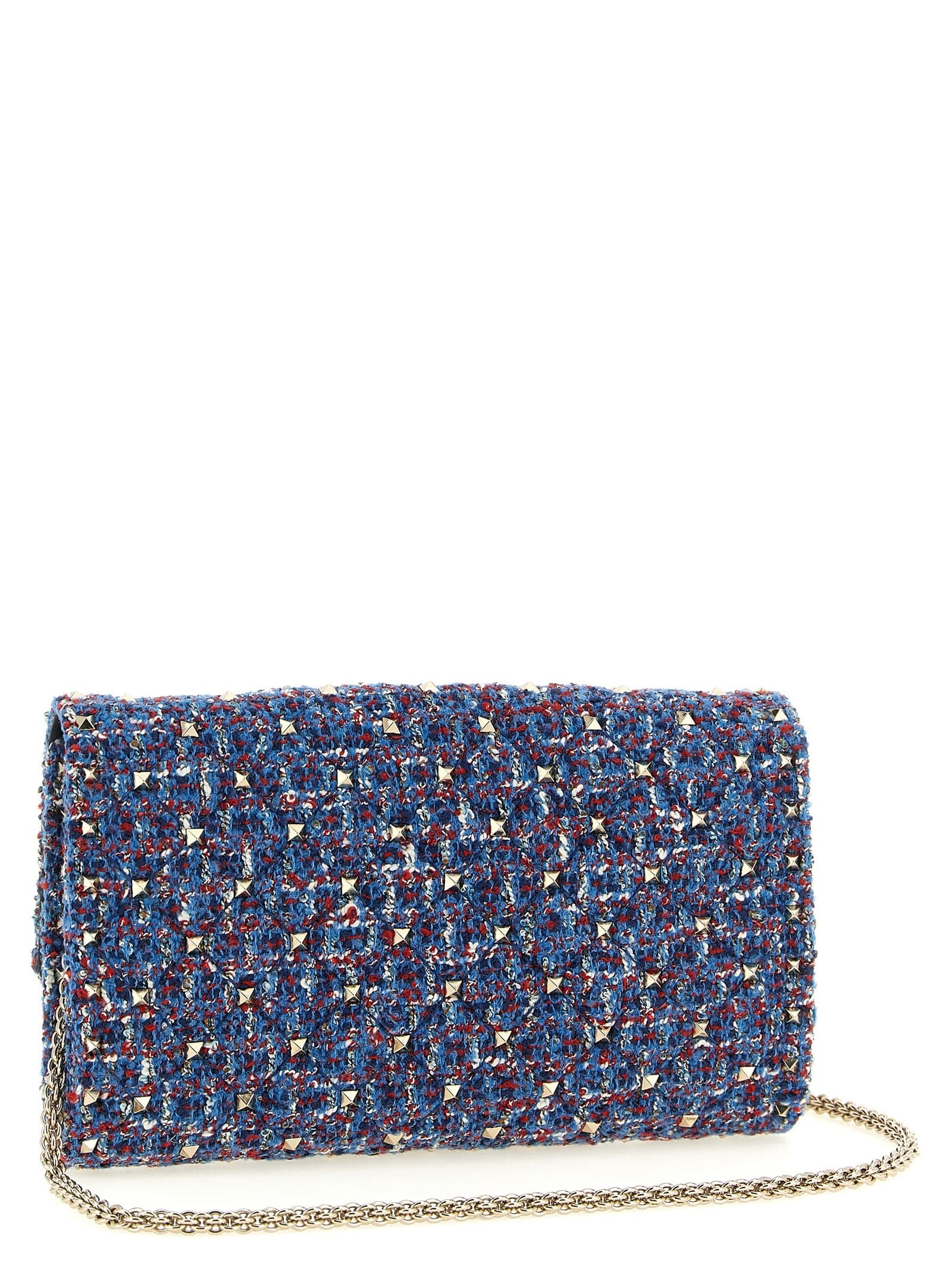 Valentino Garavani Blue Polyester Crossbody Bag - 2