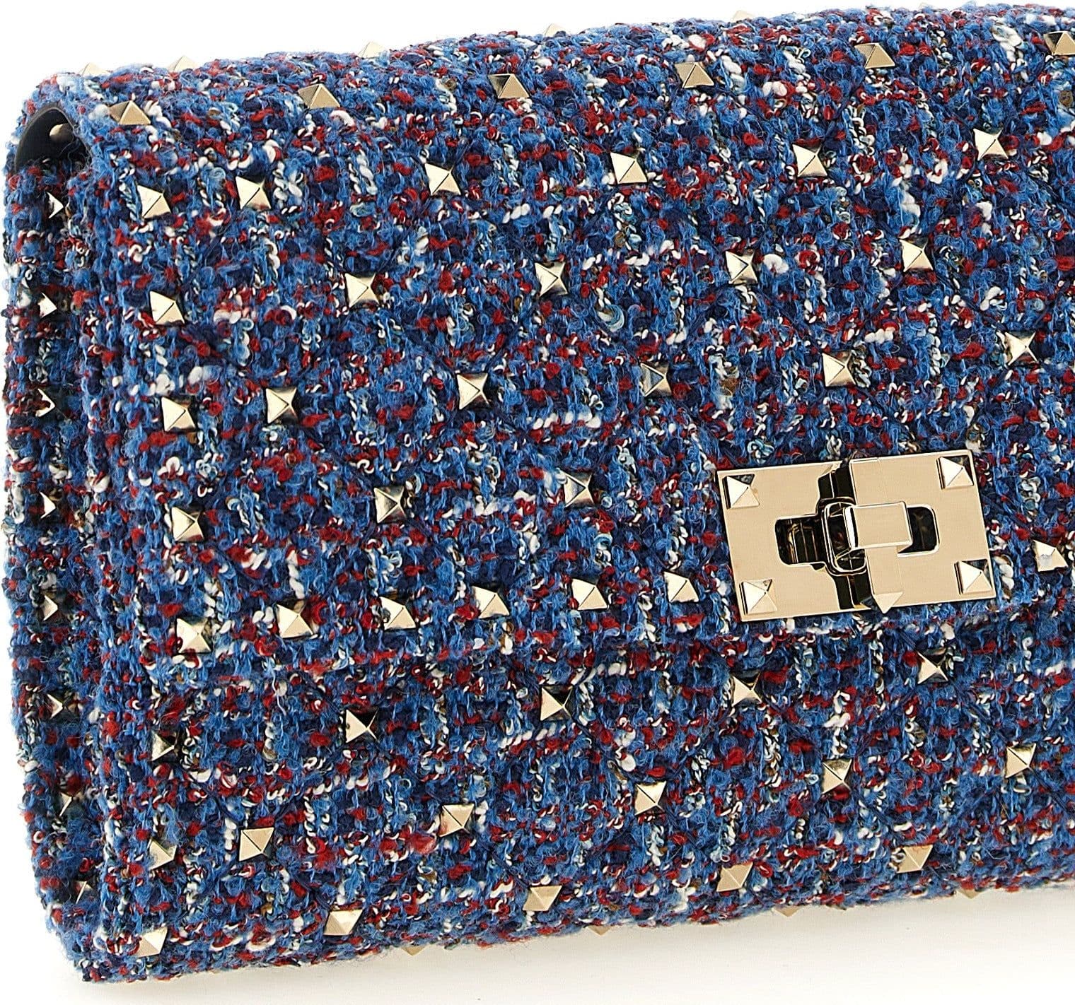 Valentino Garavani Blue Polyester Crossbody Bag - 3