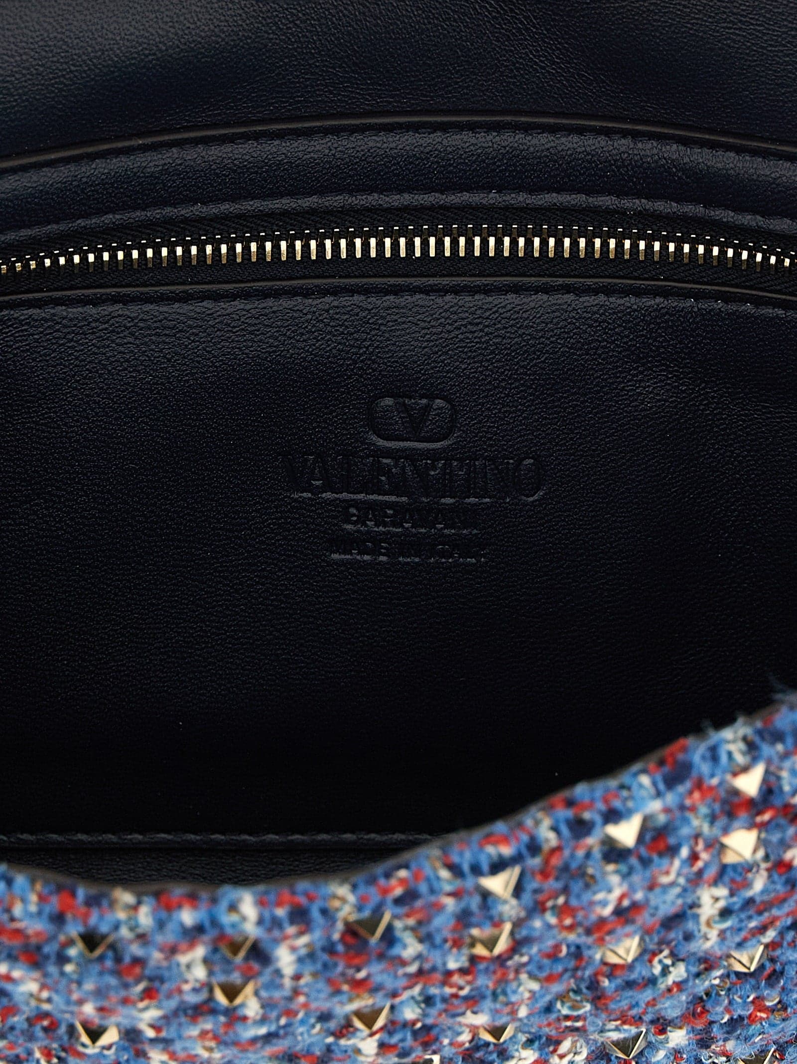 Valentino Garavani Blue Polyester Crossbody Bag - 4