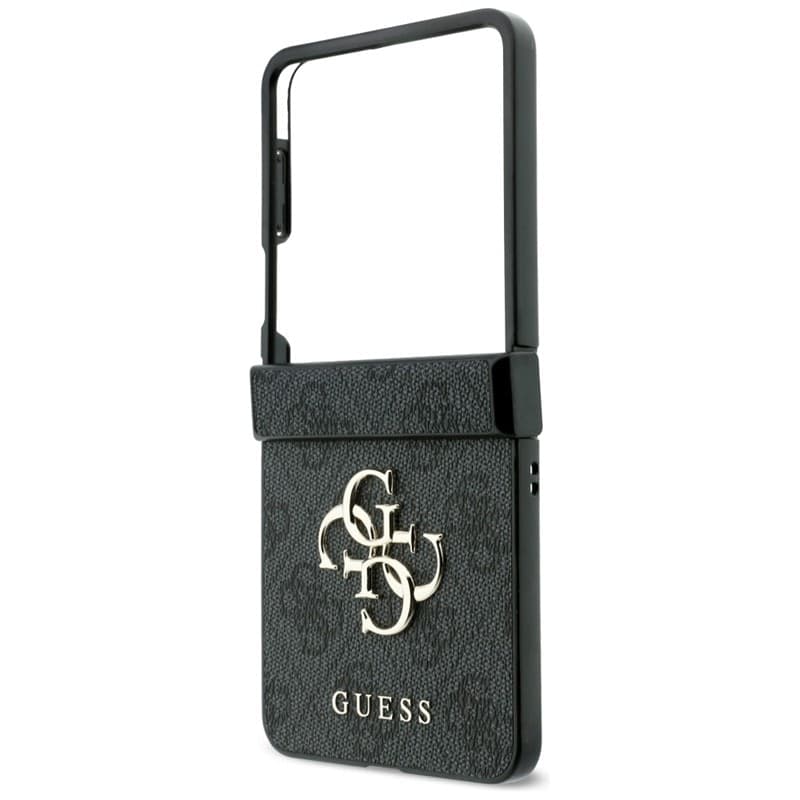 Guess Big 4G Logo - Custodia per Samsung Galaxy Z Flip 8 (Nero) - 5