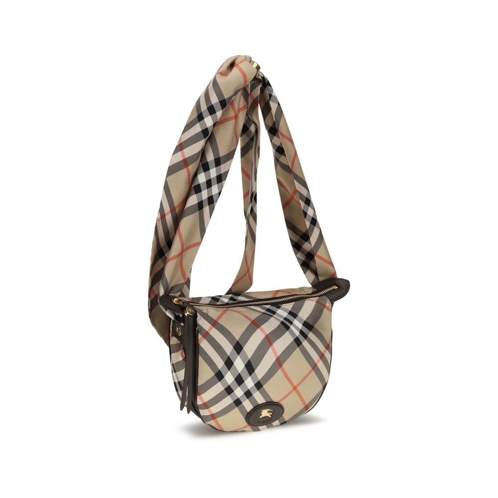 Burberry Beige Silk Shoulder Bag - 2
