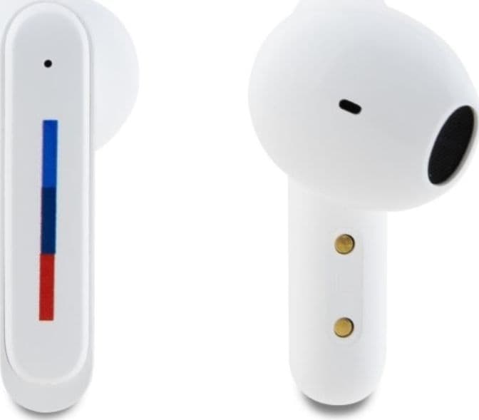 BMW Printed Logos - Bluetooth TWS Headphones ENC + Charging Case (White) - 5