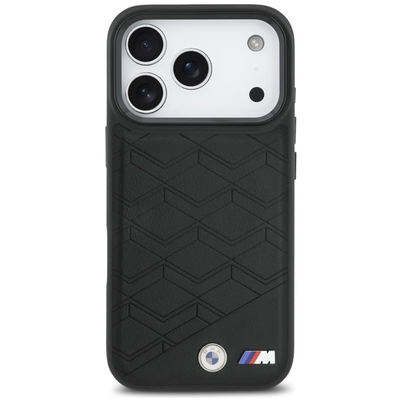 Custodia MagSafe con logo BMW a forma di M per iPhone 17 Pro (nera) - 3