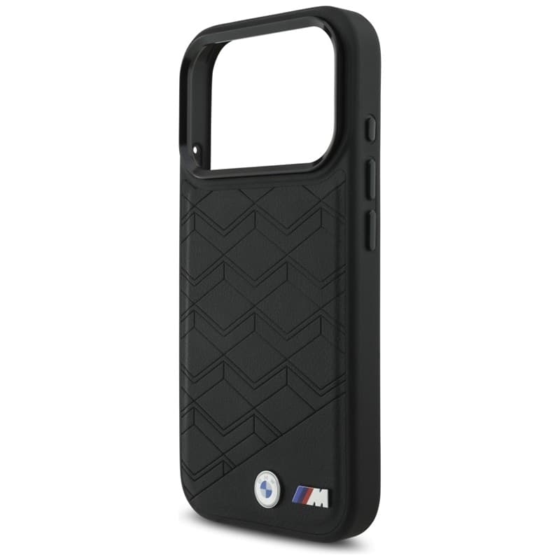 Custodia MagSafe con logo BMW a forma di M per iPhone 17 Pro (nera) - 6