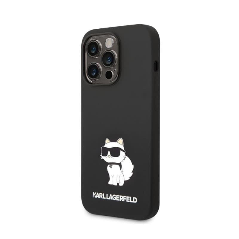 Karl Lagerfeld Silicone NFT Choupette - Case for iPhone 14 Pro Max (Black) - 2