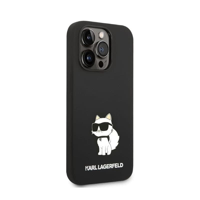 Karl Lagerfeld Silicone NFT Choupette - Case for iPhone 14 Pro Max (Black) - 4