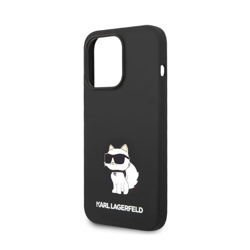 Karl Lagerfeld Silicone NFT Choupette - Case for iPhone 14 Pro Max (Black) - 6