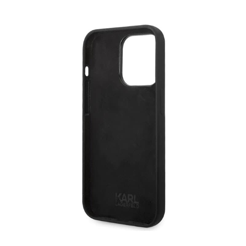 Karl Lagerfeld Silicone NFT Choupette - Case for iPhone 14 Pro Max (Black) - 7