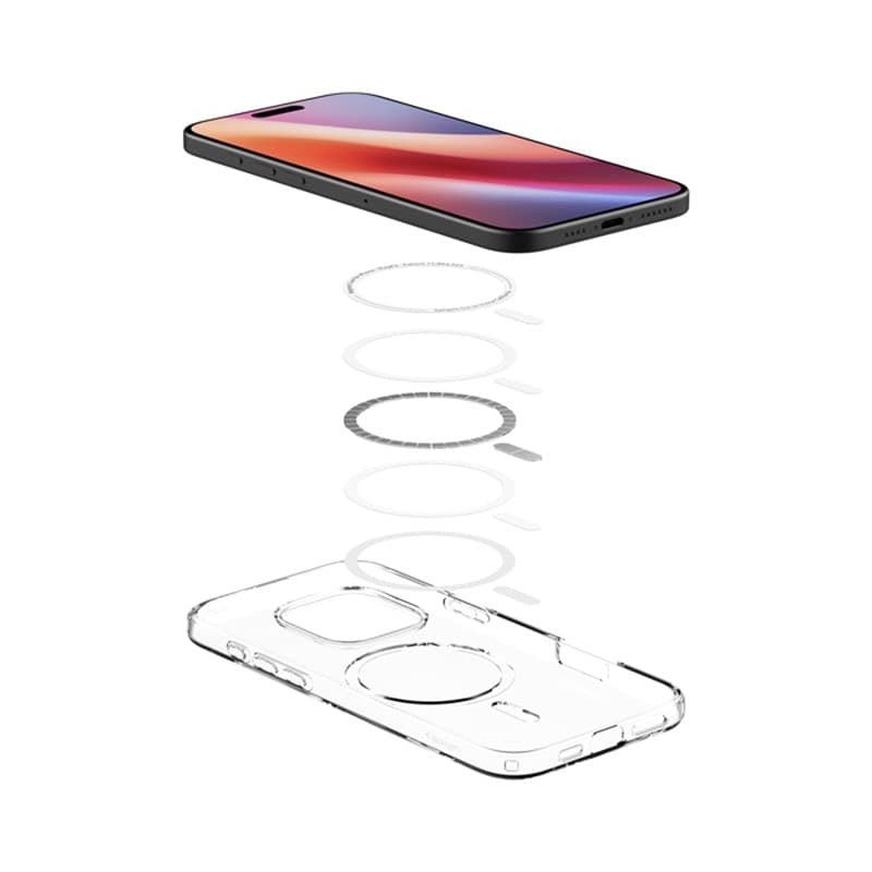 Spigen Liquid Crystal Mag MagSafe - Case for iPhone 16 Pro (Clear) - 6