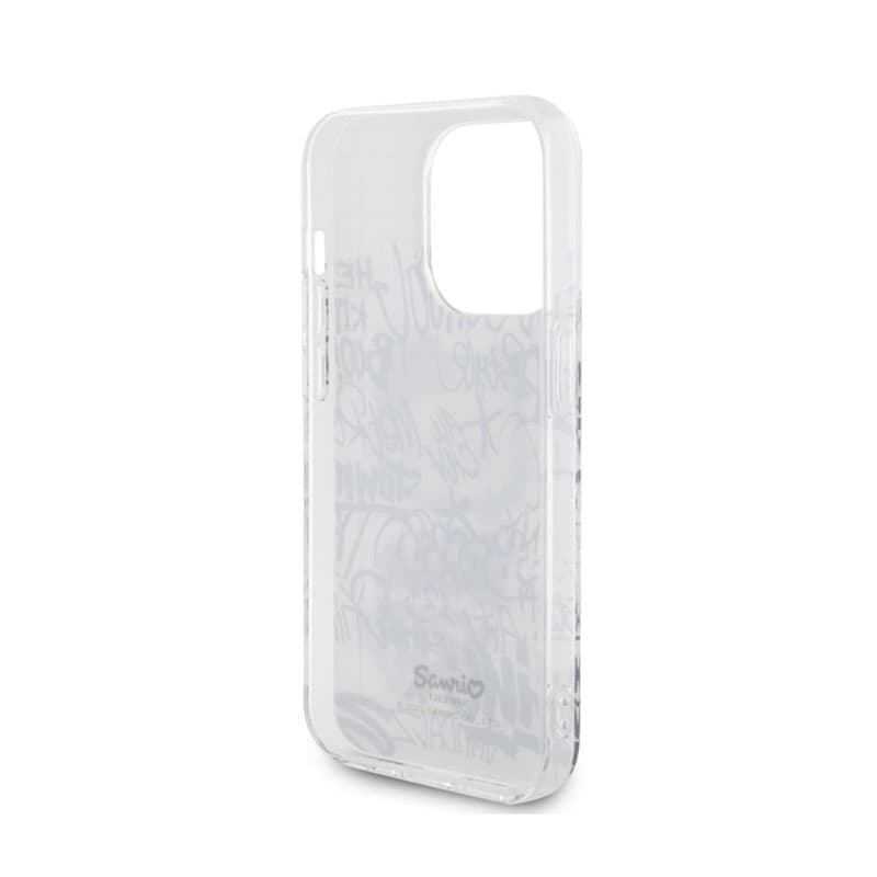 Hello Kitty IML Kitty On Bricks Graffiti - iPhone 15 Pro Case (white) - 7