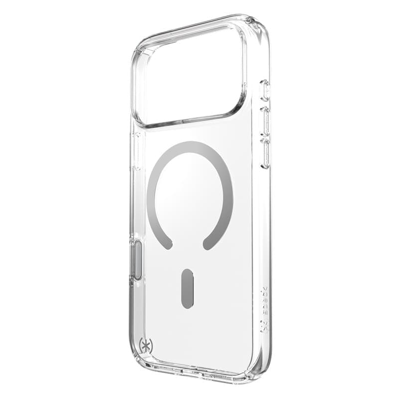 Speck Presidio Perfect Clear MagSafe - Custodia per iPhone 18 Pro Max / 17 Pro Max (Trasparente) - 2