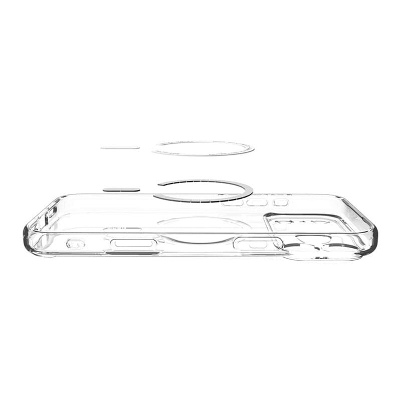 Spigen Ultra Hybrid Mag MagSafe - Case for iPhone 17 Pro Max (Clear/Gold) - 6