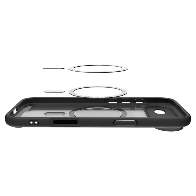 Spigen Ultra Hybrid Mag MagSafe - Case for iPhone Air (Frost Black) - 6
