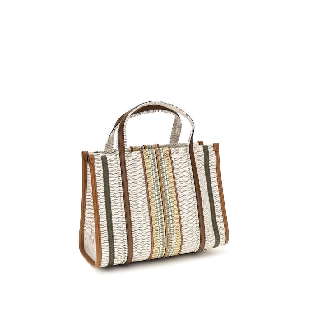 Chloé Beige Cotton Shoulder Bag - 3