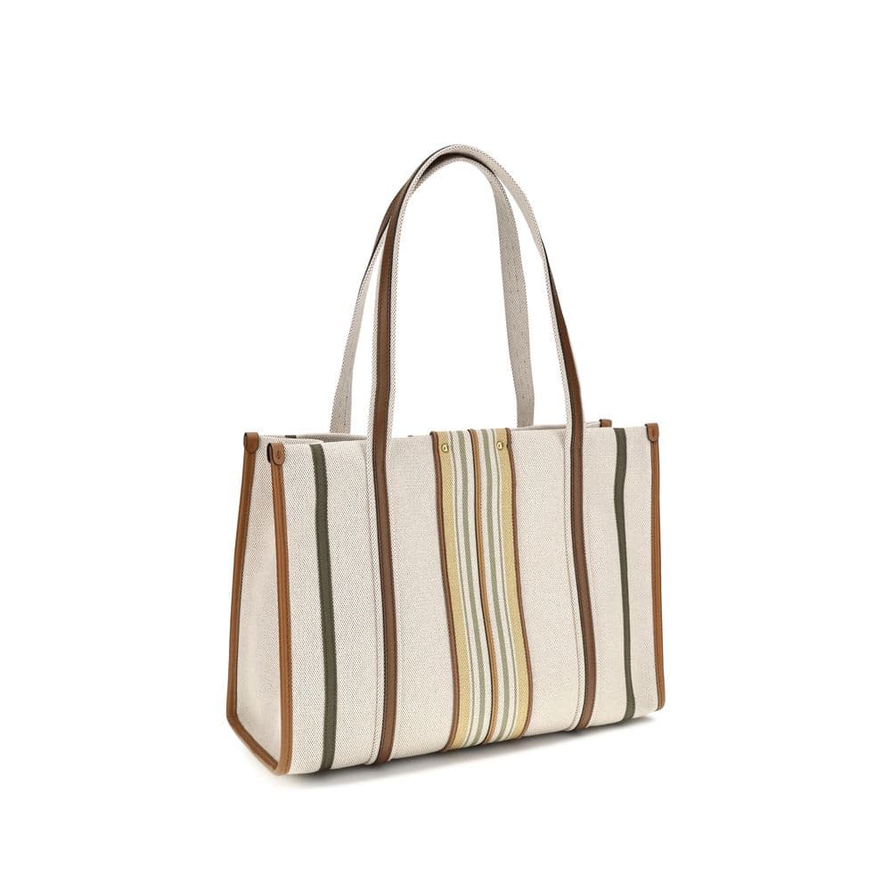 Chloé Beige Cotton Shoulder Bag - 3