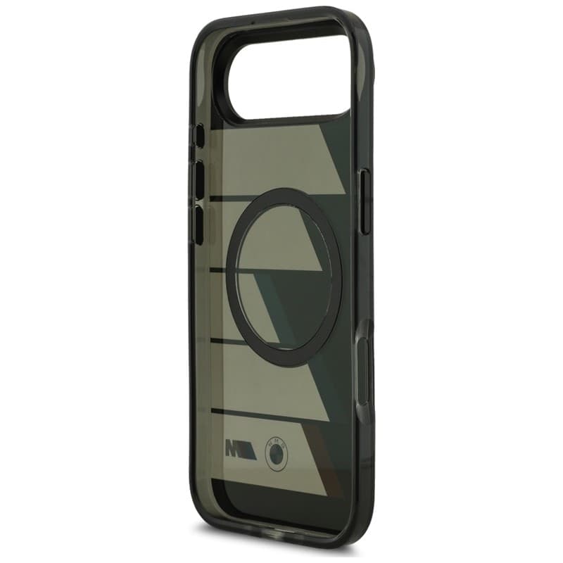 BMW M IML Metal Buttons Tricolor Lines MagSafe - Case iPhone Air (black) - 7