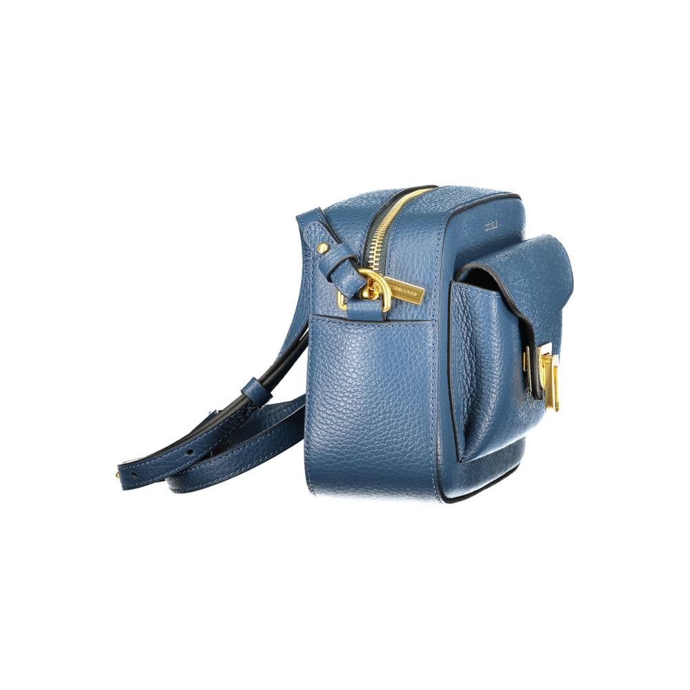 Coccinelle Blue Leather Womens Bag - 3