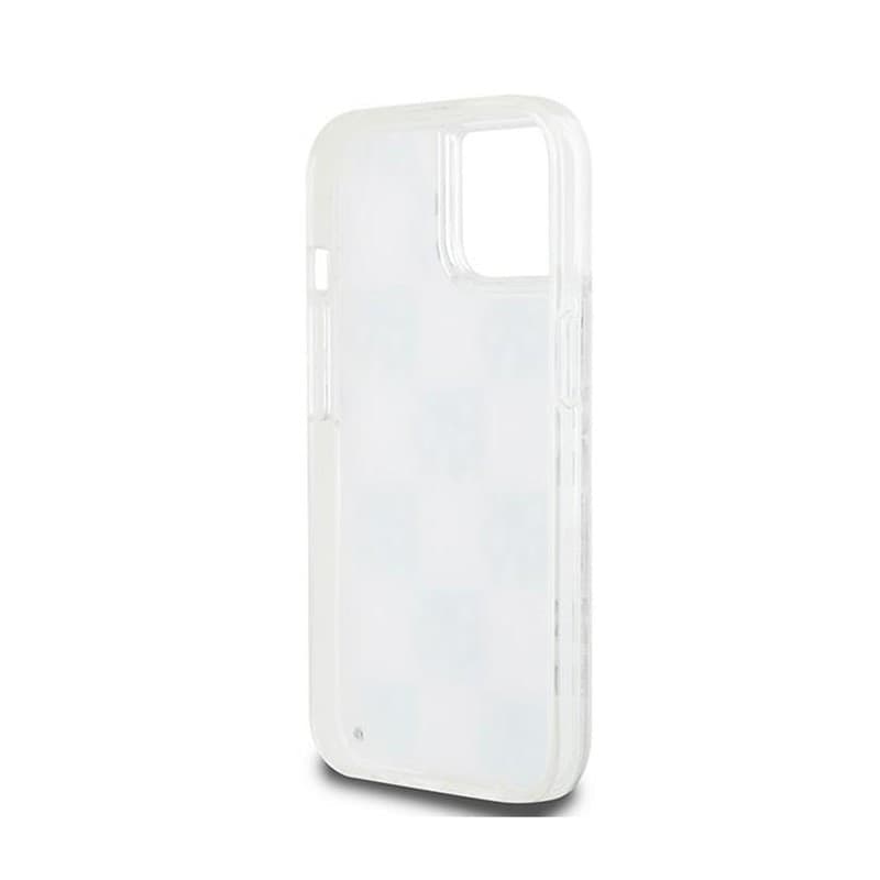 DKNY Liquid Glitter Multilogo - Case iPhone 15 / 14 / 13 (white) - 7