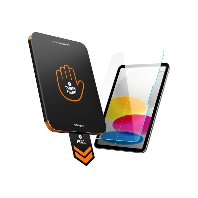 Spigen ALM Glas.tR T - Vetro temperato per Apple iPad 11" (2025) / iPad 10.9" (2022) (Trasparente) - 2