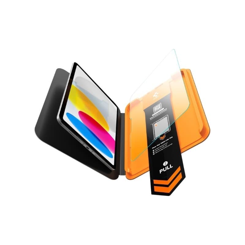 Spigen ALM Glas.tR T - Vetro temperato per Apple iPad 11" (2025) / iPad 10.9" (2022) (Trasparente) - 5