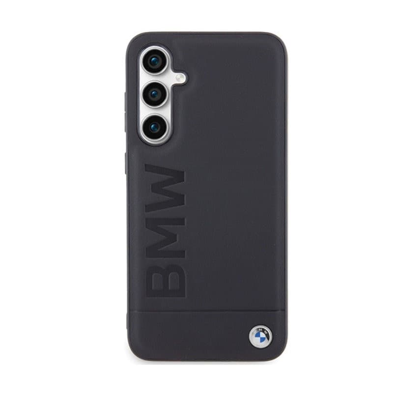 BMW Leather Hot Stamp - Samsung Galaxy S23 FE Case (black) - 3