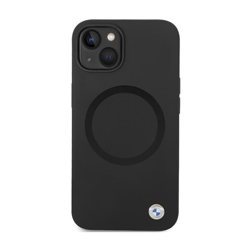 BMW Signature Liquid Silicone MagSafe - Case for iPhone 14 (black) - 3