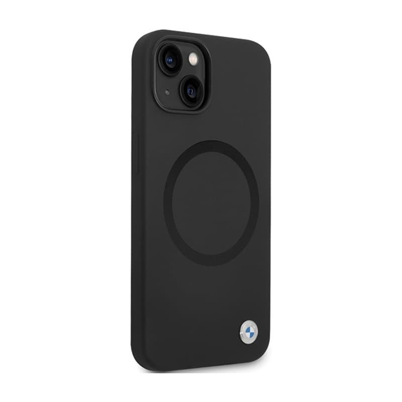 BMW Signature Liquid Silicone MagSafe - Case for iPhone 14 (black) - 4