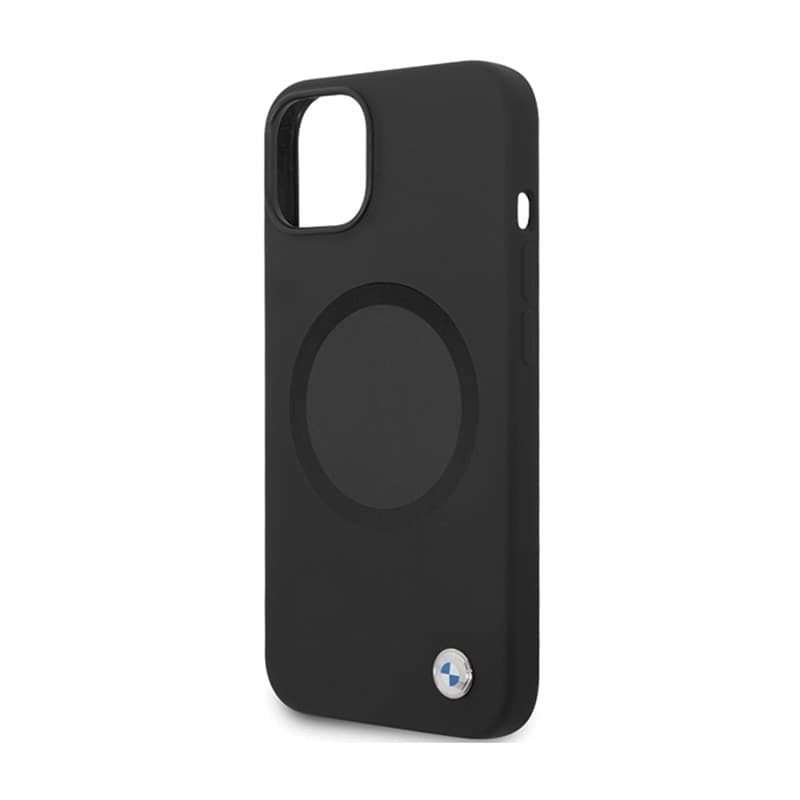 BMW Signature Liquid Silicone MagSafe - Case for iPhone 14 (black) - 6