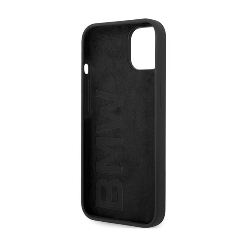 BMW Signature Liquid Silicone MagSafe - Case for iPhone 14 (black) - 7