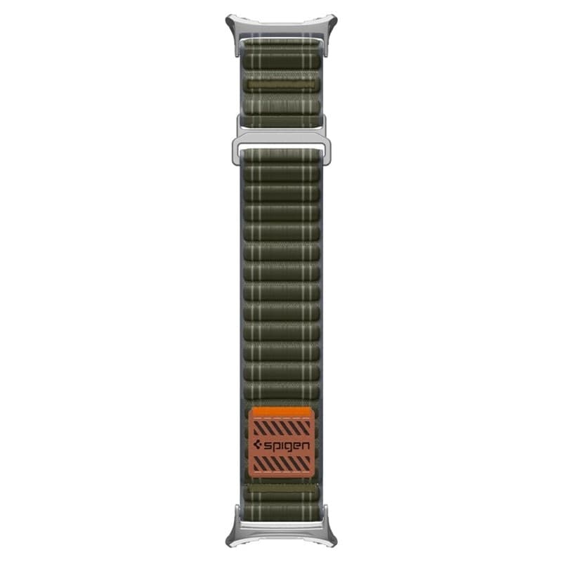 Spigen WBF0 Band - Cinturino per Samsung Galaxy Watch 8 / 8 Classic 40 / 44 / 46 mm (verde) - 10