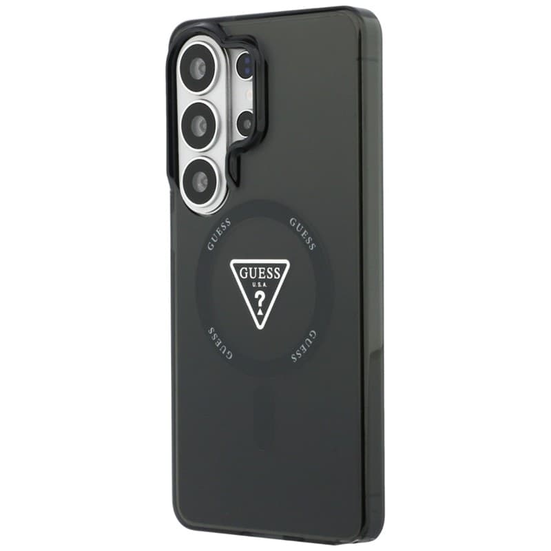 Custodia Guess IML Gradient Triangle MagSafe per Samsung Galaxy S26 Ultra (nera) - 2
