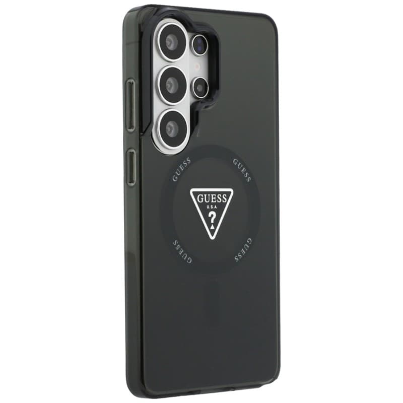 Custodia Guess IML Gradient Triangle MagSafe per Samsung Galaxy S26 Ultra (nera) - 4