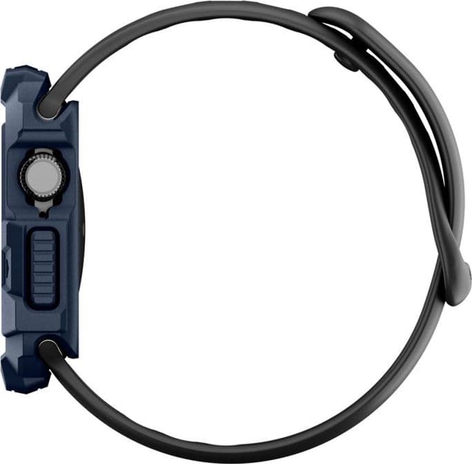 Spigen Rugged Armor V2 - Custodia per Apple Watch 10/11 42 mm (blu navy) - 7