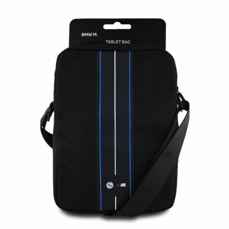 BMW Nylon Blue Stripe - Tablet Bag 8" (Black) - 4