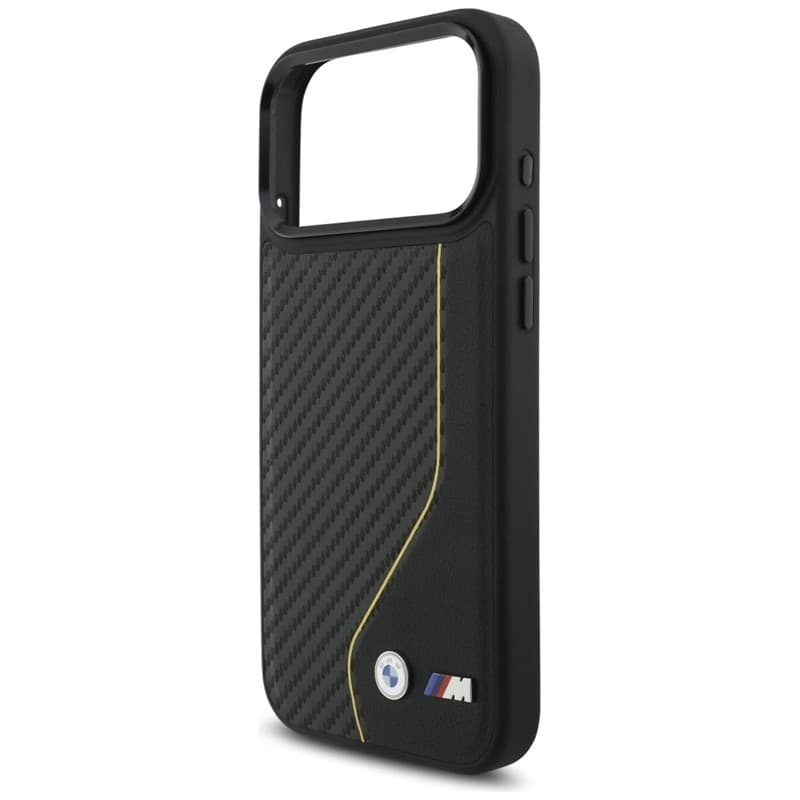 BMW M Carbon Line & Logo MagSafe - Case iPhone 17 Pro Max (yellow) - 6