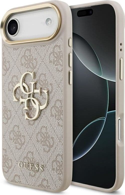 Guess 4G Big 4G Classic Logo - Case iPhone Air (Pink / Gold)