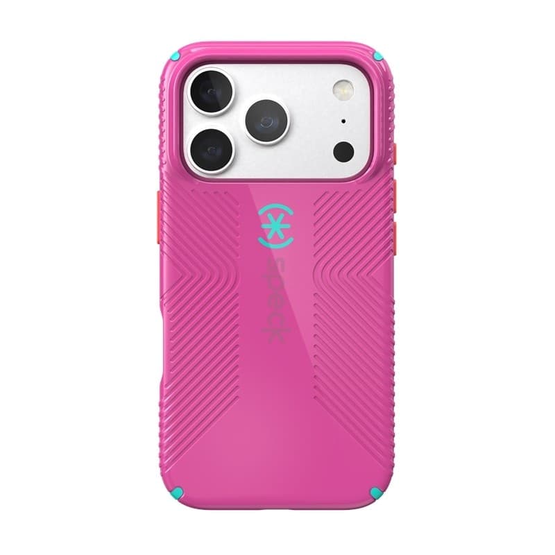 Speck Candyshell Icon MagSafe - Custodia per iPhone 18 Pro / 17 Pro (Bubblegum Pop) - 12