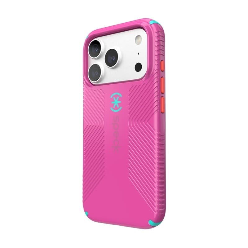 Speck Candyshell Icon MagSafe - Custodia per iPhone 18 Pro / 17 Pro (Bubblegum Pop) - 15