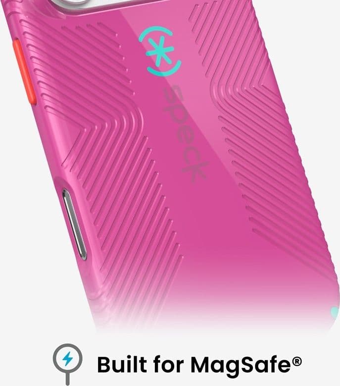 Speck Candyshell Icon MagSafe - Custodia per iPhone 18 Pro / 17 Pro (Bubblegum Pop) - 9