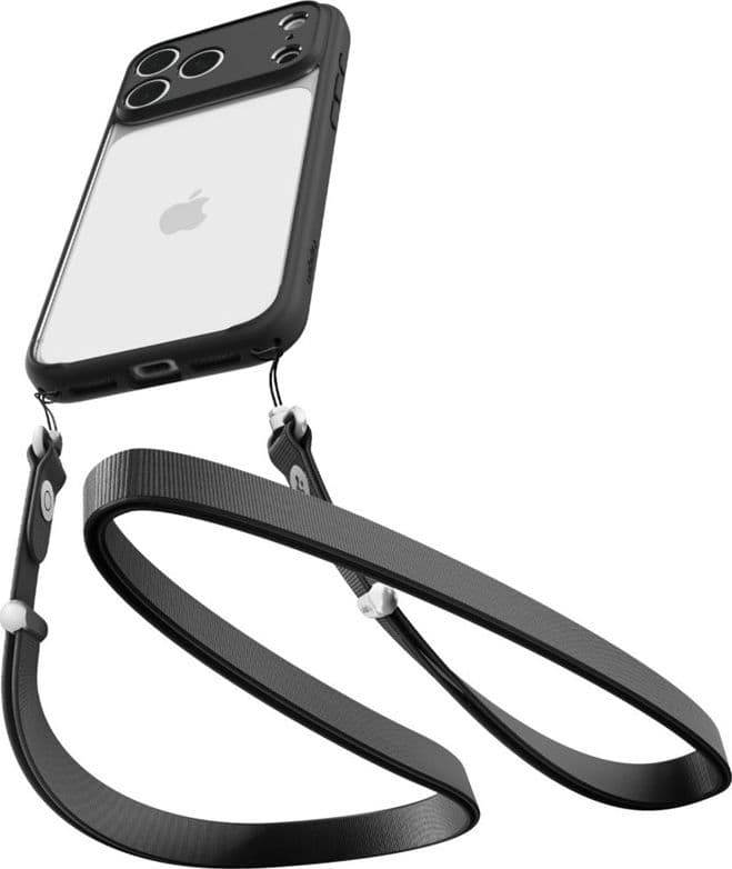Spigen Ultra Hybrid - Custodia per iPhone 18 Pro Max / 17 Pro Max (Nero opaco) - 5