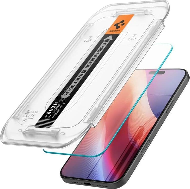 Spigen GLAS.TR EZ FIT 2-Pack - Tempered glass for iPhone 16 Pro Max / 17 Pro Max 2 pcs - 2