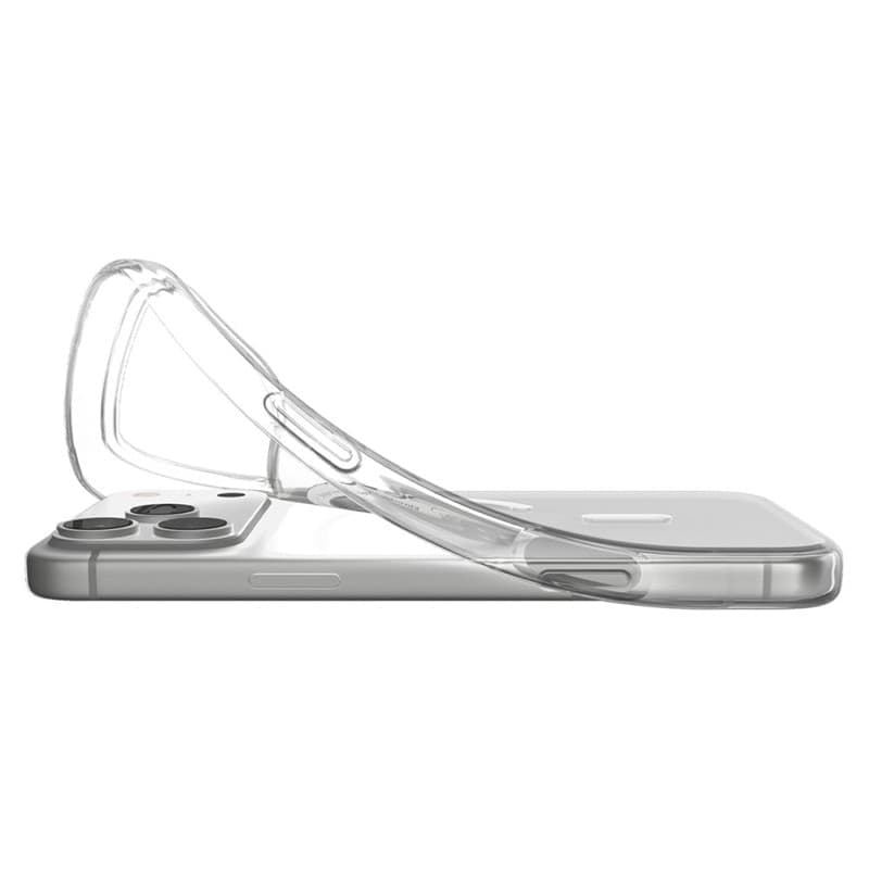 Spigen Liquid Crystal Mag MagSafe - Custodia per iPhone 18 Pro Max / 17 Pro Max (Trasparente/Bianco) - 5