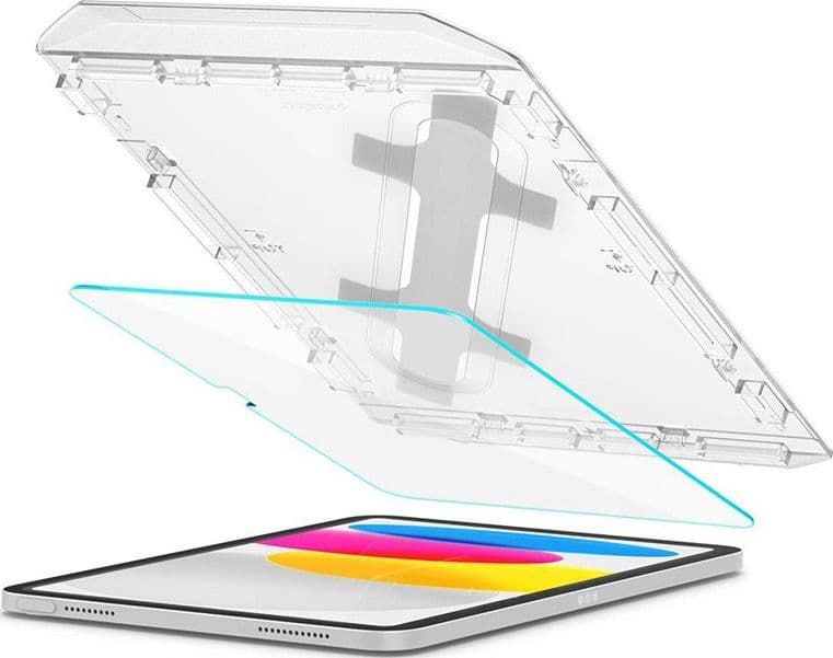 Spigen GLAS.TR EZ FIT - Tempered Glass for Apple iPad iPad 11” (2025) / 10.9" (2022) (Transparent) - 6
