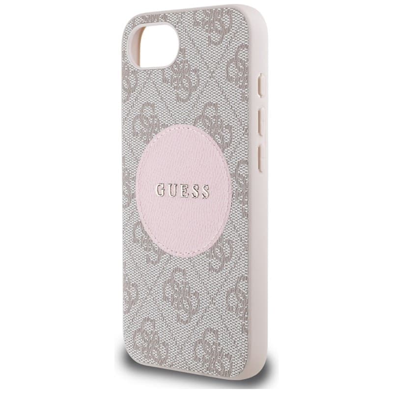 Guess 4G Circle Classic Logo MagSafe - Case for iPhone 16e (pink) - 6