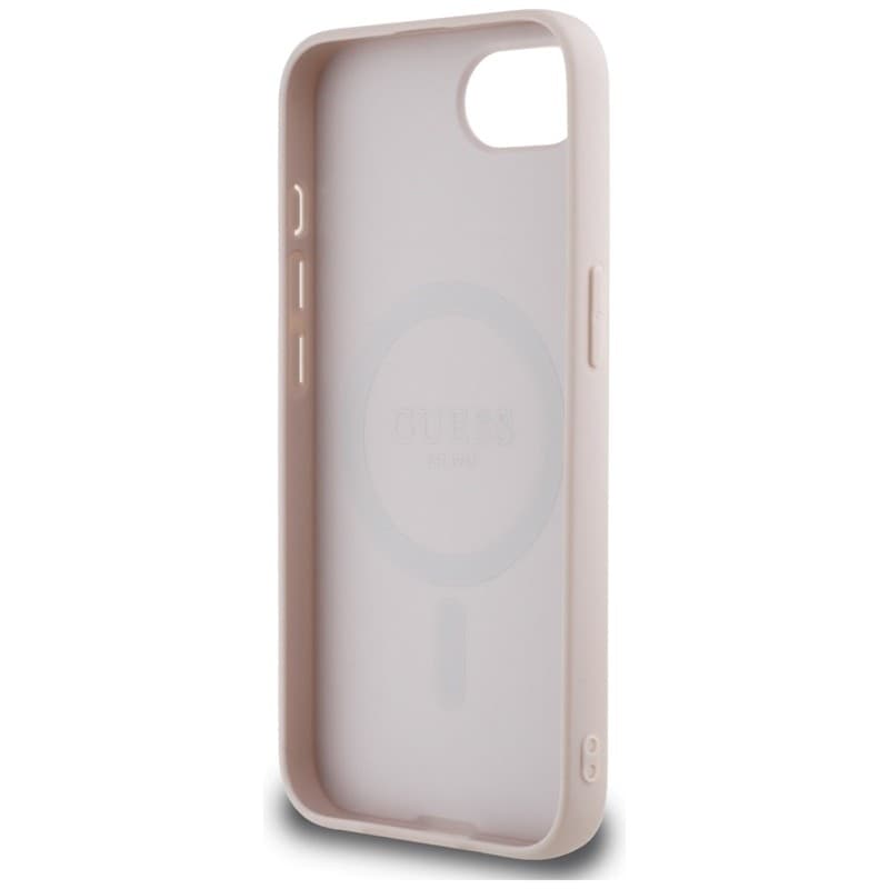 Guess 4G Circle Classic Logo MagSafe - Case for iPhone 16e (pink) - 7
